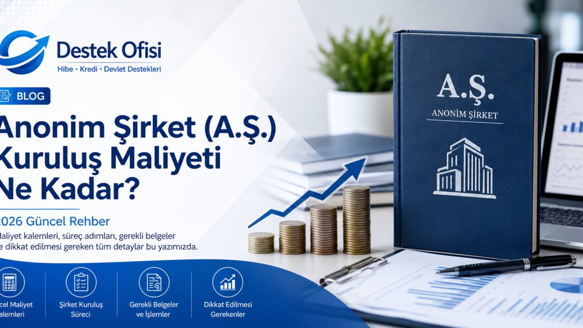 a.ş kuruluş maliyeti